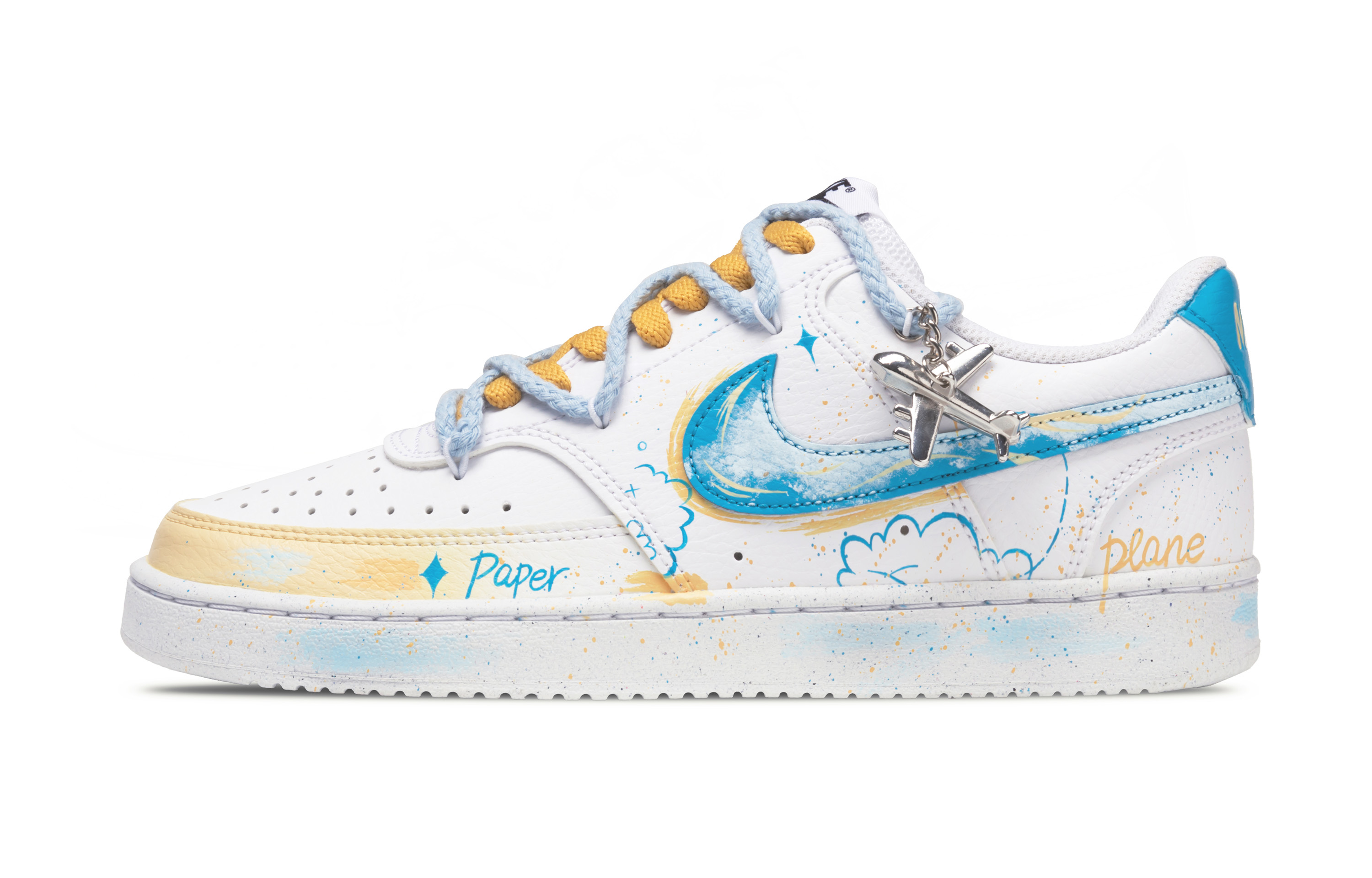 Nike Кроссовки для скейтборда Court Vision 1 Sky Paper Wings, износостойкие, низкие, мужские, желто-зеленые, разные цвета
Nike Кроссовки для скейтборда Court Vision 1 Sky Paper Wings, износостойкие, низкие, мужские, желто-зеленые, разные цвета