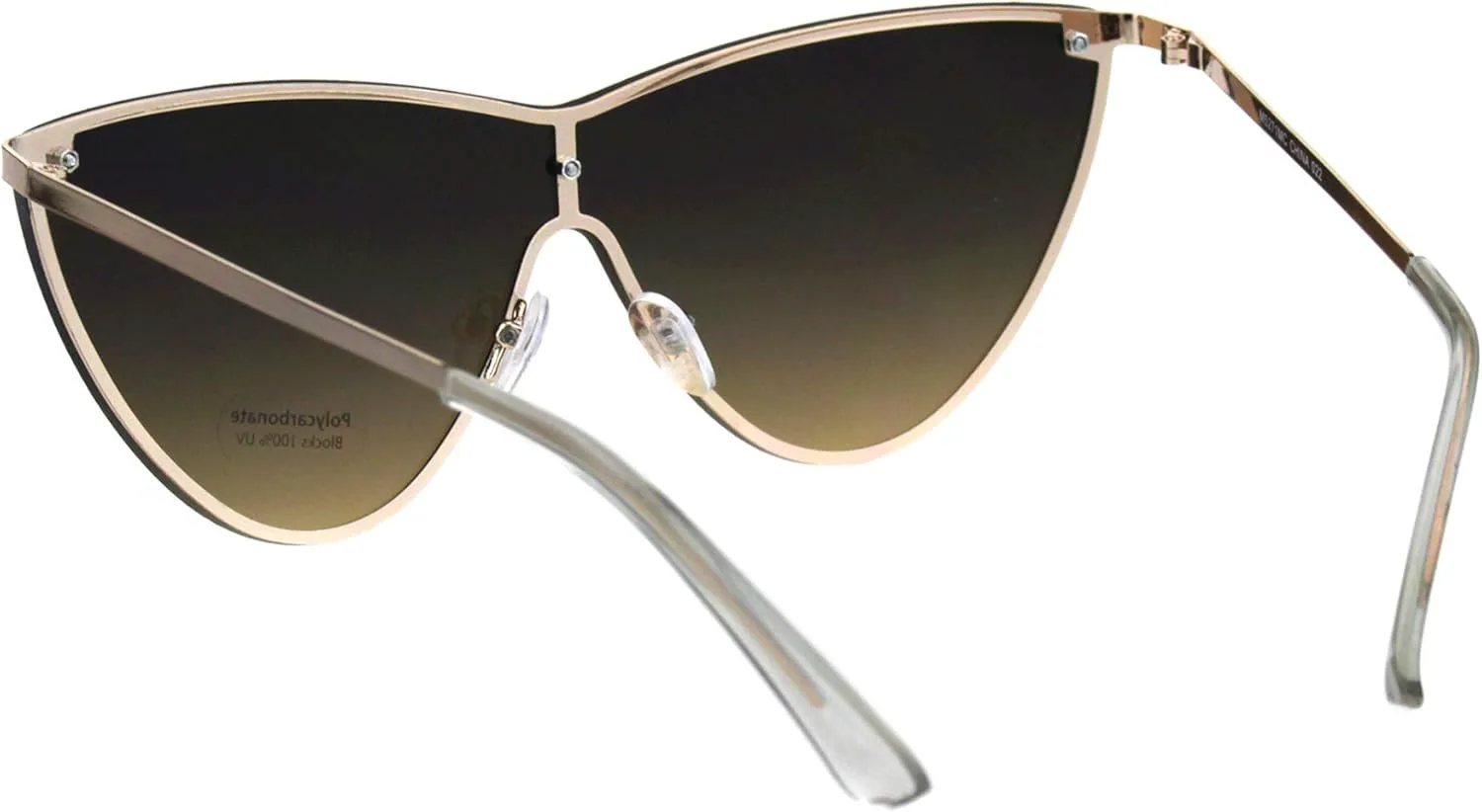 Женские солнцезащитные очки PASTL «кошачий глаз» с металлическими оправами и линзами градиентного цвета, защита от УФ-излучения UV 400, Gold (Smoke Brown)
Женские солнцезащитные очки PASTL «кошачий глаз» с металлическими оправами и линзами градиентного цвета, защита от УФ-излучения UV 400, Gold (Smoke Brown)