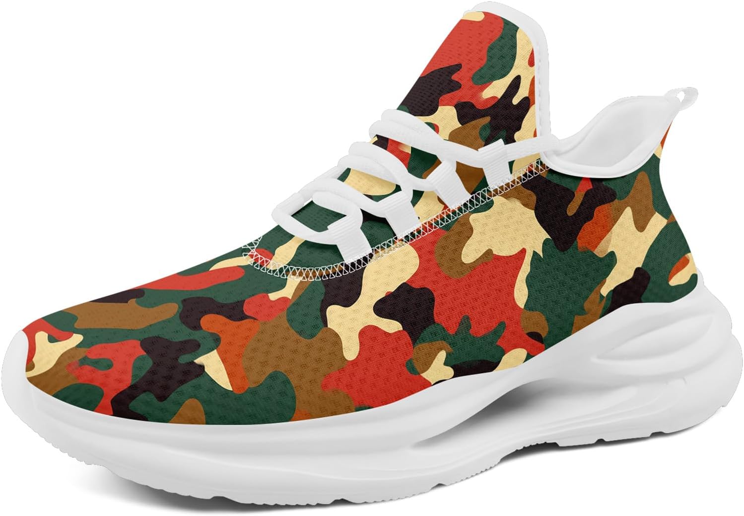 Камуфляжные кроссовки для бега для мужчин и женщин, легкие, дышащие спортивные кроссовки с амортизирующей подошвой из EVA, для троп, пробежек и тренажерного зала Awsole
Камуфляжные кроссовки для бега для мужчин и женщин, легкие, дышащие спортивные кроссовки с амортизирующей подошвой из EVA, для троп, пробежек и тренажерного зала Awsole