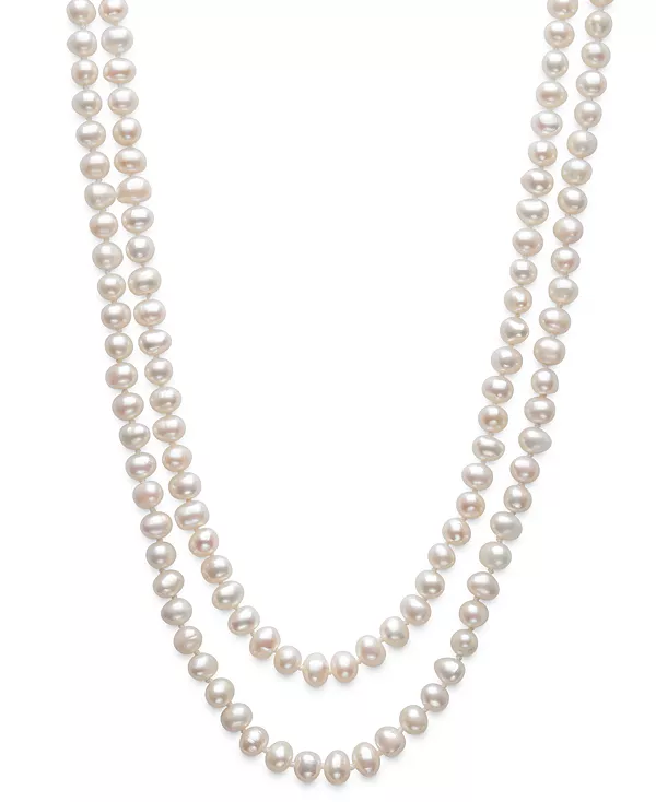 Двухрядное ожерелье из стерлингового серебра с кубическим цирконием Belle De Mer, white
Двухрядное ожерелье из стерлингового серебра с кубическим цирконием Belle De Mer, white