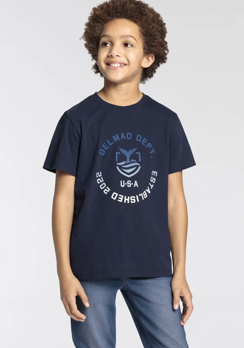 DELMAO Футболка "для мальчиков" с логотипом. НОВЫЙ БРЕНД, цвет морской волны, Синий, DELMAO Футболка "для мальчиков" с логотипом. НОВЫЙ БРЕНД, цвет морской волны
DELMAO Футболка "для мальчиков" с логотипом. НОВЫЙ БРЕНД, цвет морской волны, Синий, DELMAO Футболка "для мальчиков" с логотипом. НОВЫЙ БРЕНД, цвет морской волны