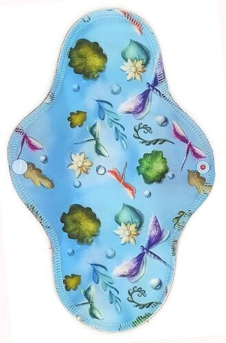 Гигиеническая многоразовая бамбуковая прокладка Dragonflies, размер L Papus, Pupus
Гигиеническая многоразовая бамбуковая прокладка Dragonflies, размер L Papus, Pupus