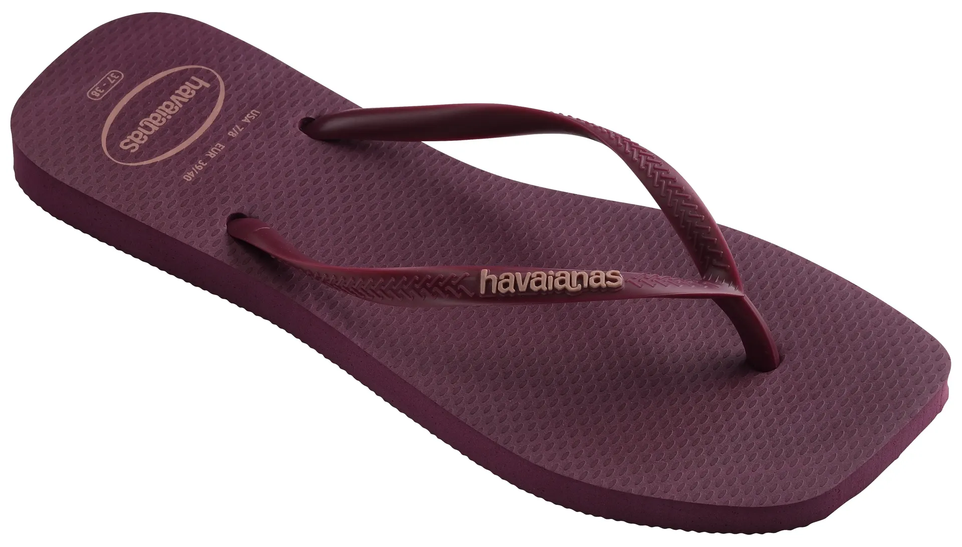 Шлепанцы Havaianas "SQUARE LOGO POP UP", летняя обувь, тапочки, туфли для бассейна с квадратным носком, фиолетовый
Шлепанцы Havaianas "SQUARE LOGO POP UP", летняя обувь, тапочки, туфли для бассейна с квадратным носком, фиолетовый