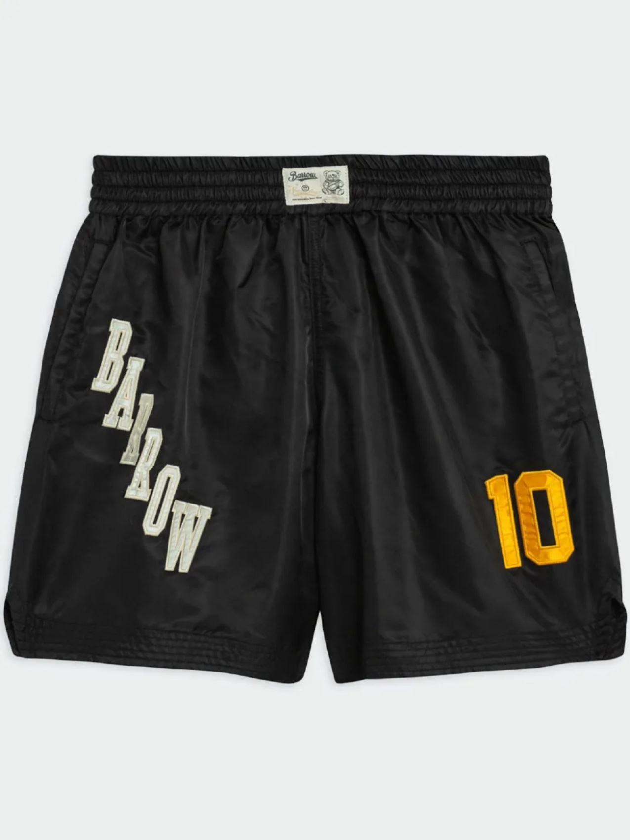 Шорты с вышитым логотипом BARROW, черный 
Шорты с вышитым логотипом BARROW, черный