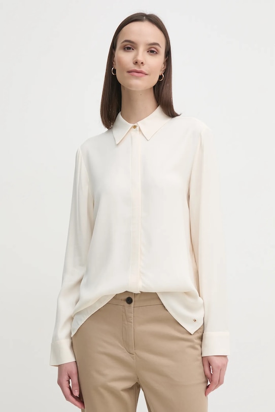 Рубашка Tommy Hilfiger, бежевый
Рубашка Tommy Hilfiger, бежевый