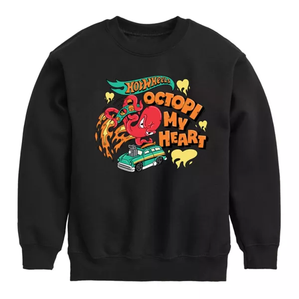 Мальчики 8-20 лет толстовка с очаровательными осьминогами Hot Wheels, черный
Мальчики 8-20 лет толстовка с очаровательными осьминогами Hot Wheels, черный