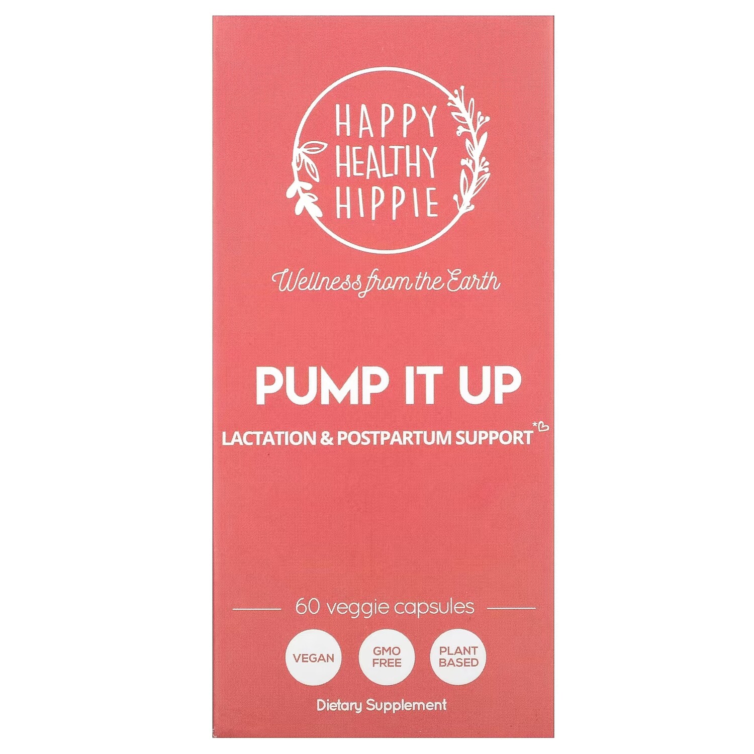 Happy Healthy Hippie Pump It Up Поддержка в период лактации и послеродового периода, 60 капсул 
Happy Healthy Hippie Pump It Up Поддержка в период лактации и послеродового периода, 60 капсул