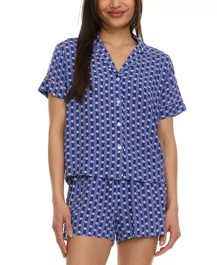 Женский комплект пижамы Joselyn с вырезом на воротнике Flora by Flora Nikrooz, синий
Женский комплект пижамы Joselyn с вырезом на воротнике Flora by Flora Nikrooz, синий