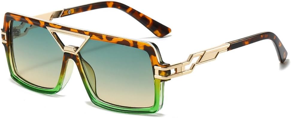 Модные солнцезащитные очки с двойной перемычкой для женщин, ретро-очки с градиентными линзами, защита от УФ-излучения UV400 для мужчин, трендовые и уникальные солнцезащитные очки TKKTLLT, Leopard Green Tea
Модные солнцезащитные очки с двойной перемычкой для женщин, ретро-очки с градиентными линзами, защита от УФ-излучения UV400 для мужчин, трендовые и уникальные солнцезащитные очки TKKTLLT, Leopard Green Tea