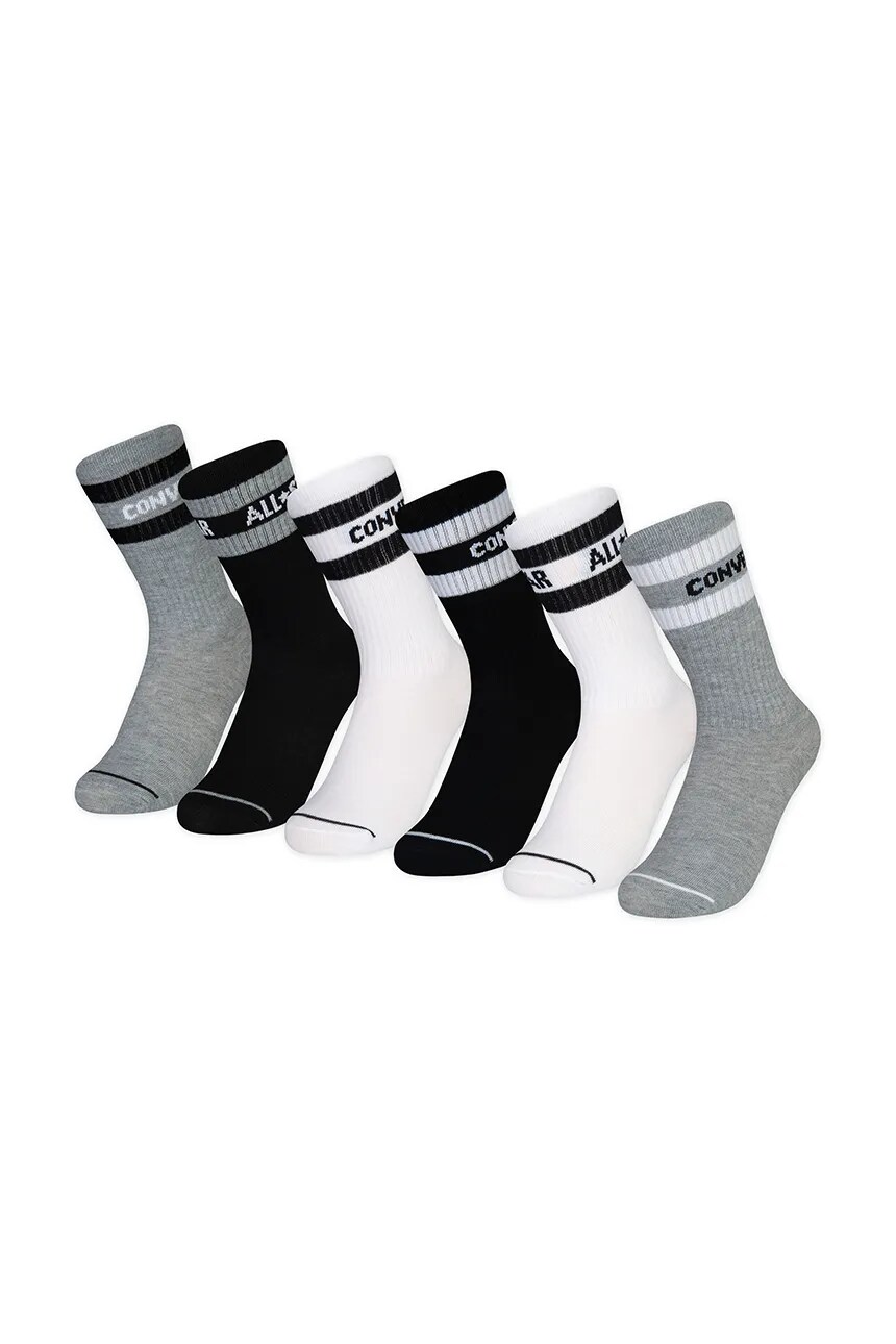 Детские носки, 6 шт. в упаковке Converse, серый
Детские носки, 6 шт. в упаковке Converse, серый