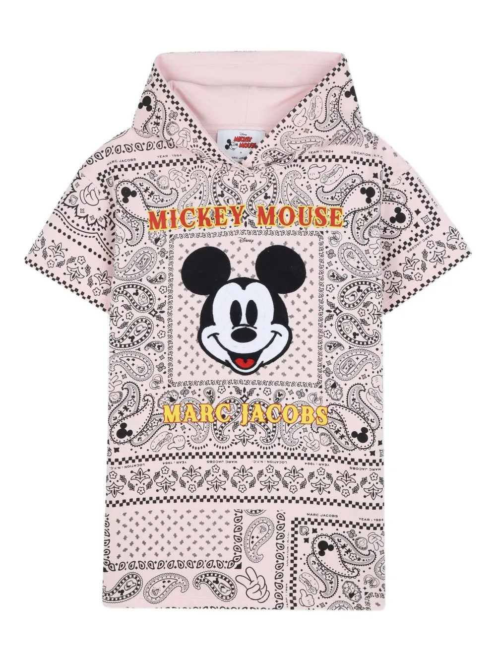 Платье с капюшоном и принтом пейсли Marc Jacobs Kids, розовый
Платье с капюшоном и принтом пейсли Marc Jacobs Kids, розовый