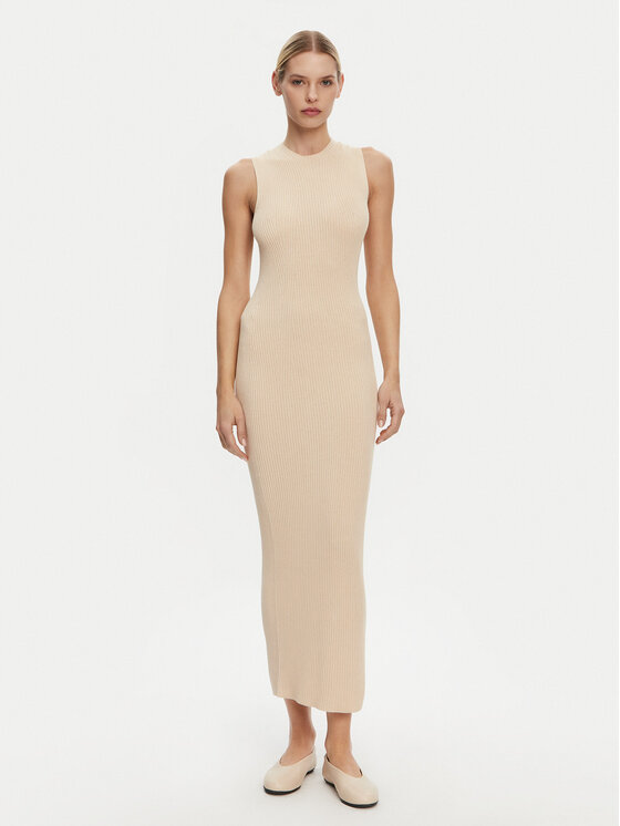 Трикотажное платье обычного кроя 3M0512C Kontatto, бежевый
Трикотажное платье обычного кроя 3M0512C Kontatto, бежевый