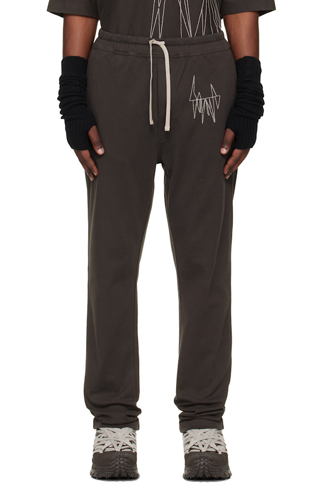 Rick Owens Спортивные штаны-джоггеры Moncler + Rick Owens коричневого цвета
Rick Owens Спортивные штаны-джоггеры Moncler + Rick Owens коричневого цвета