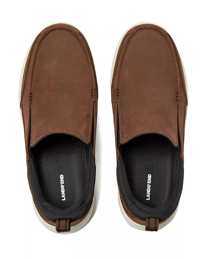 Мужские повседневные лоферы без шнуровки Lands' End, коричневый
Мужские повседневные лоферы без шнуровки Lands' End, коричневый