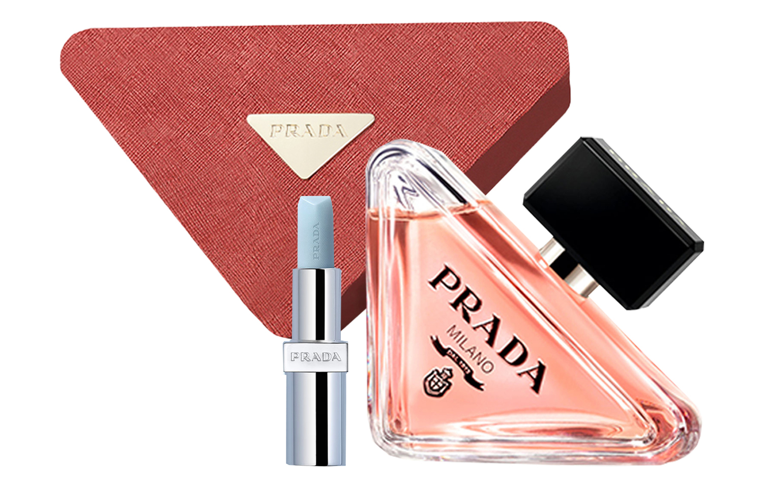 PRADA Набор парфюма vivid layered lightweight lipstick eau de parfum amber white musk
PRADA Набор парфюма vivid layered lightweight lipstick eau de parfum amber white musk
