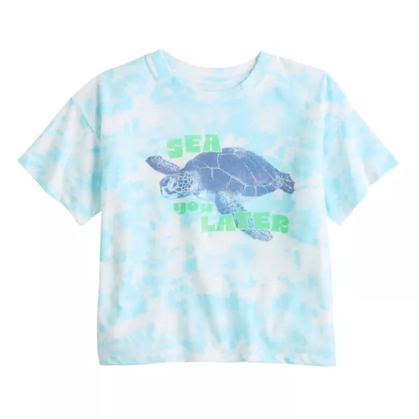 Детская и подростковая футболка с коротким рукавом и принтом, свободный крой, размеры S-XXL So, цвет cute sea turtle
Детская и подростковая футболка с коротким рукавом и принтом, свободный крой, размеры S-XXL So, цвет cute sea turtle