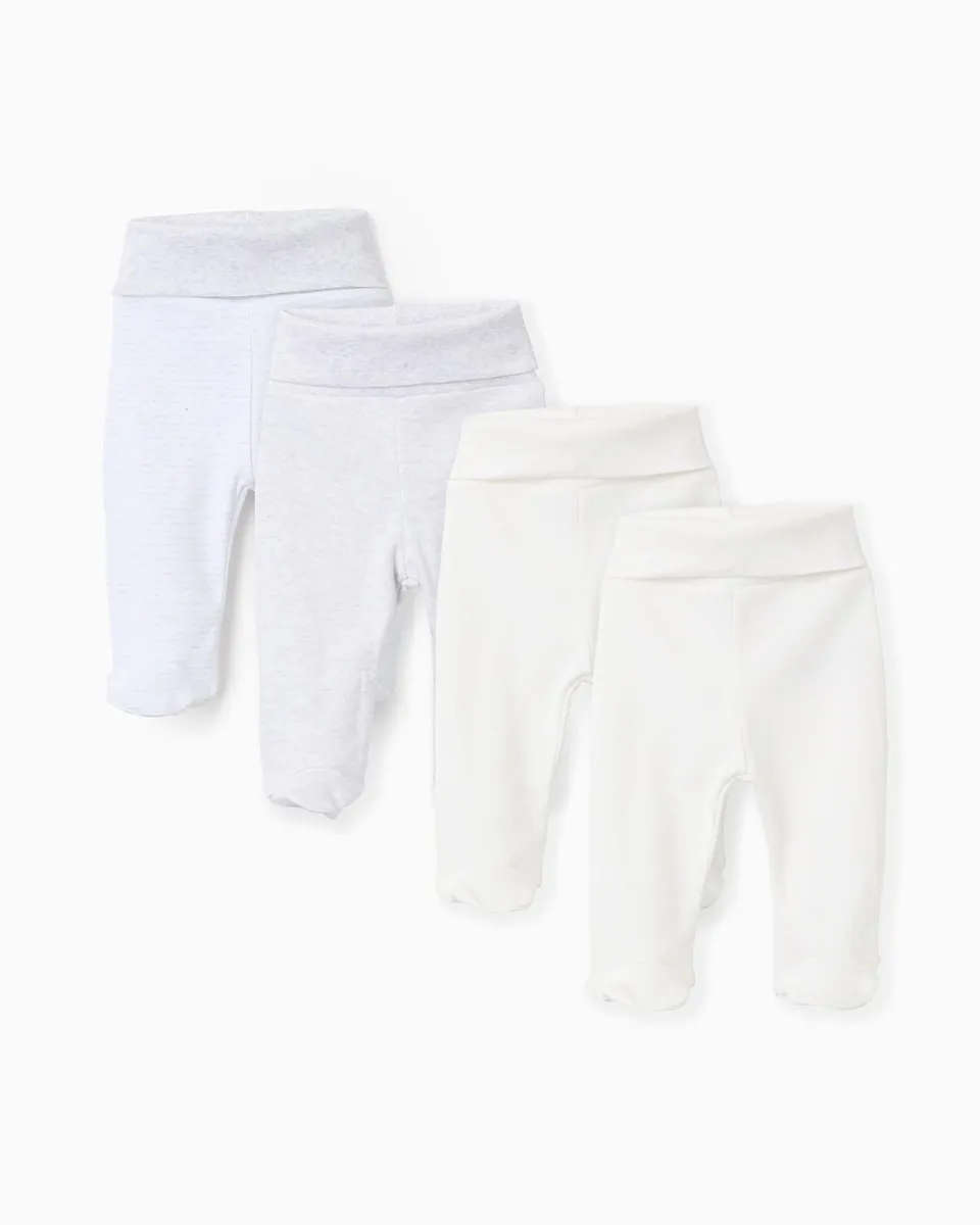 Набор из 4 детских гетры из 100% хлопка, с очень удобной талией, однотонные/с принтом Zippy, мультиколор
Набор из 4 детских гетры из 100% хлопка, с очень удобной талией, однотонные/с принтом Zippy, мультиколор