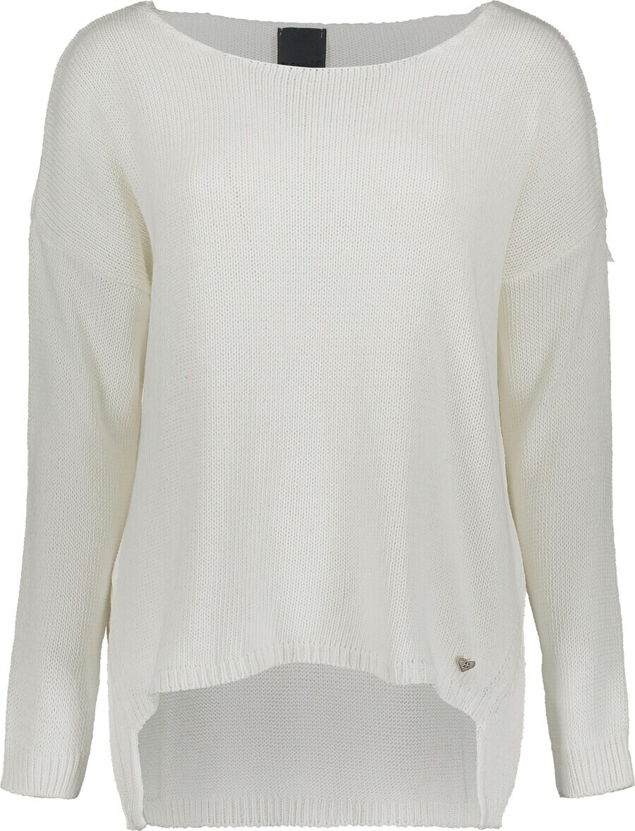 Базовый свитер PLEASE Sweater, белый 
Базовый свитер PLEASE Sweater, белый