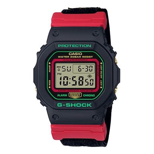 Часы CASIO G-Shock Square 'Black Red', черный
Часы CASIO G-Shock Square 'Black Red', черный