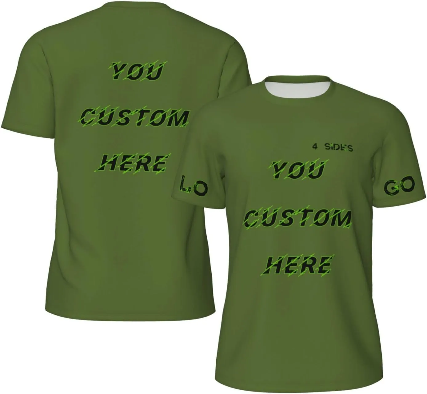 Футболка с принтом на все стороны
Футболка с принтом на все стороны