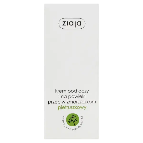 Крем против морщин вокруг глаз и век, 15 мл Ziaja Pietruszkowy
Крем против морщин вокруг глаз и век, 15 мл Ziaja Pietruszkowy