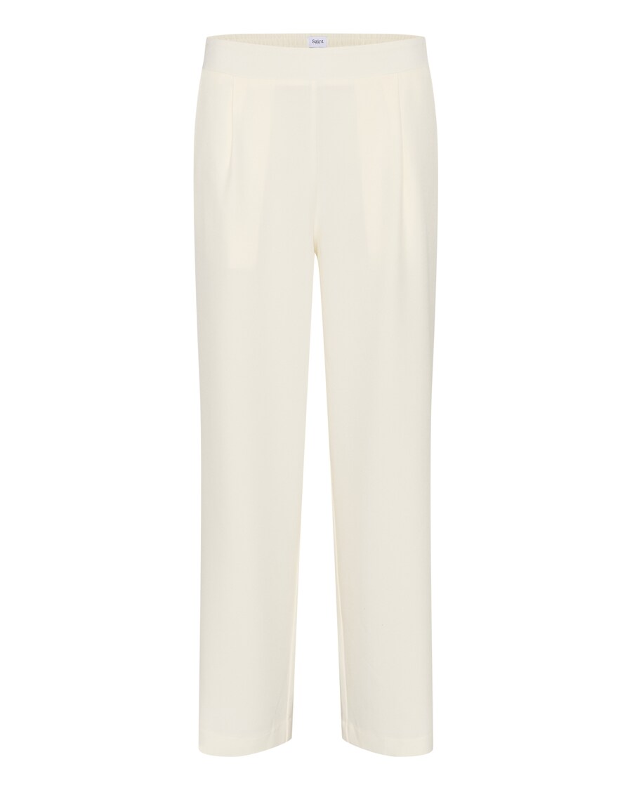Брюки свободного кроя со складкой спереди SAINT TROPEZ Celest, белый
Брюки свободного кроя со складкой спереди SAINT TROPEZ Celest, белый