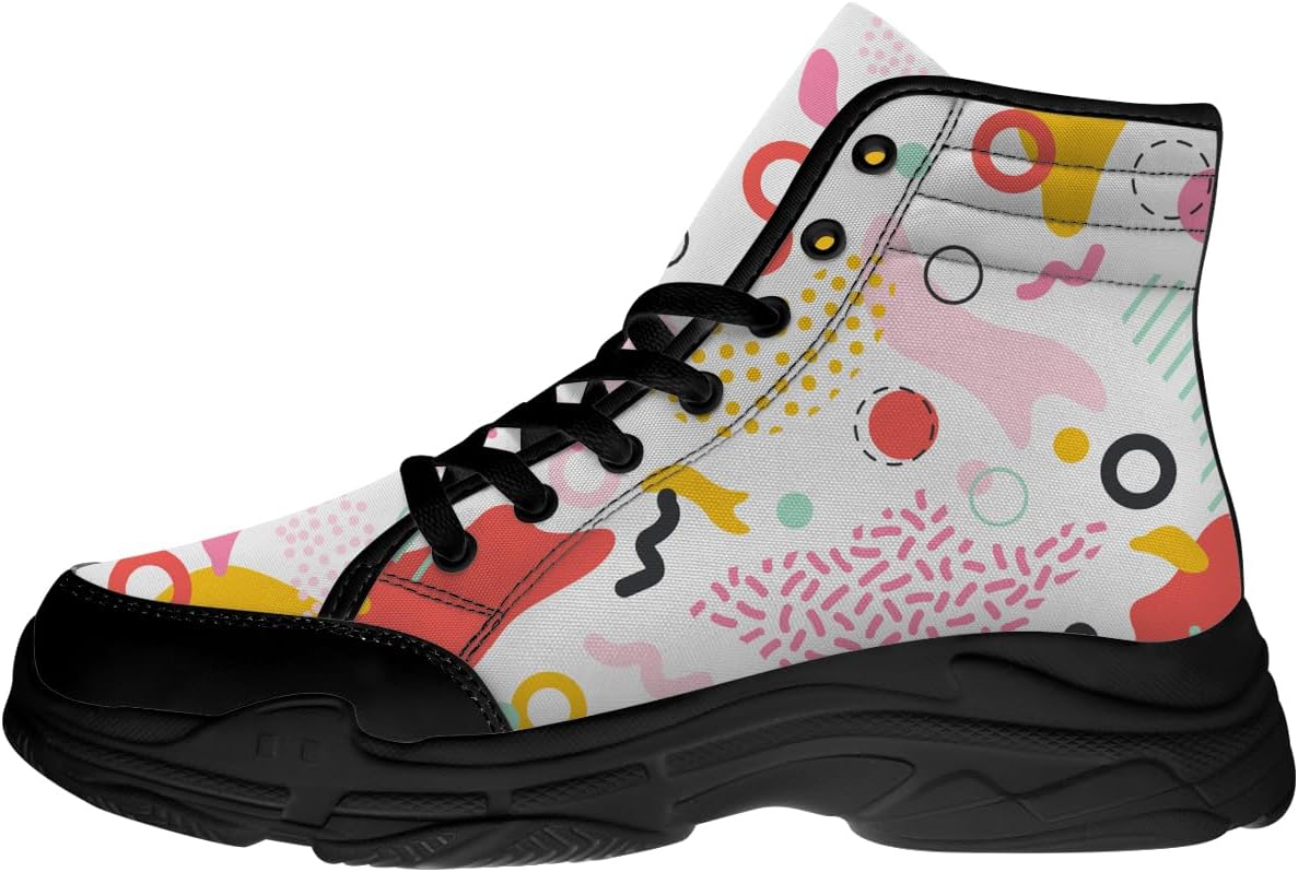 Женские кроссовки Quorax 80-х на высокой подошве с шнуровкой, тканевые, подарок для нее и для него, белый/черный/розовый
Женские кроссовки Quorax 80-х на высокой подошве с шнуровкой, тканевые, подарок для нее и для него, белый/черный/розовый