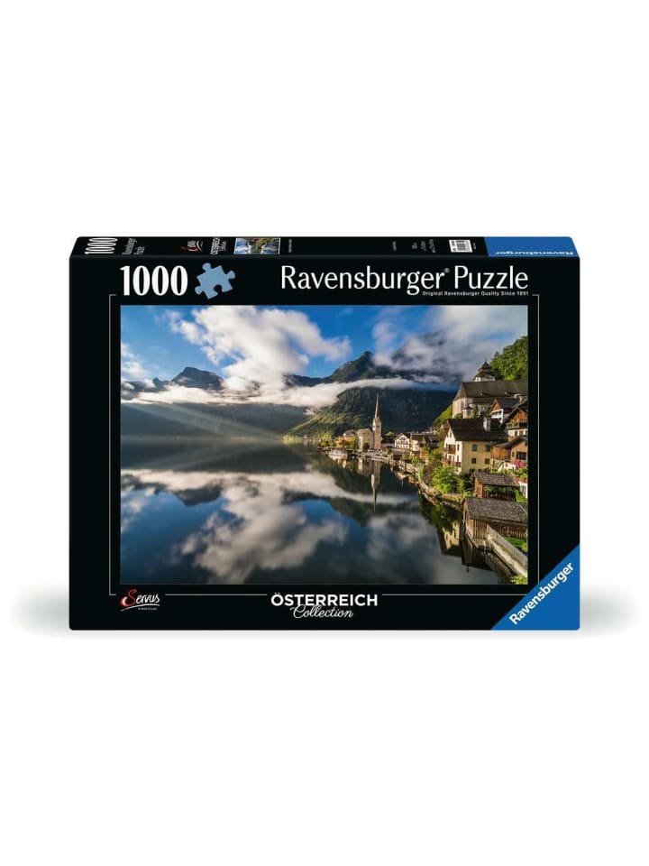 Пазл Ravensburger, 1000 деталей, «Легендарный Халльштатт», цветной
Пазл Ravensburger, 1000 деталей, «Легендарный Халльштатт», цветной