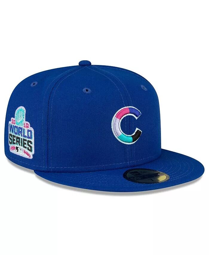 Мужская приталенная кепка Royal Chicago Cubs 2016 World Series Polar Lights 59FIFTY New Era
Мужская приталенная кепка Royal Chicago Cubs 2016 World Series Polar Lights 59FIFTY New Era