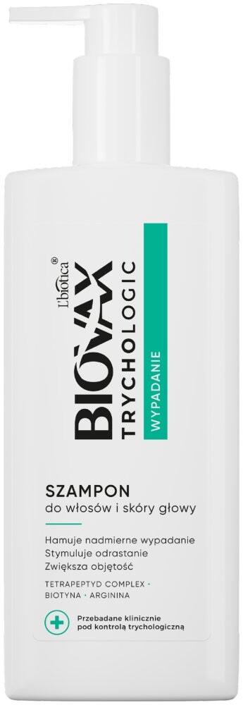 BIOVAX Trychologic Шампунь от выпадения волос и кожи головы 200 мл Inna Marka
BIOVAX Trychologic Шампунь от выпадения волос и кожи головы 200 мл Inna Marka