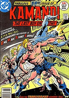 Kamandi: The Last Boy on Earth, No. 50 (DC Comics)
Kamandi: The Last Boy on Earth, No. 50 (DC Comics)