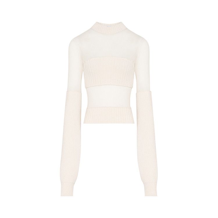 Топ Jean Paul Gaultier Mesh Cut Out Detail Top, Ecru
Топ Jean Paul Gaultier Mesh Cut Out Detail Top, Ecru