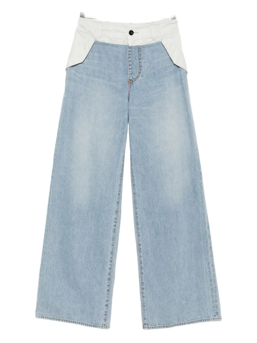 Джинсы из хлопка со вставками SACAI, синий
Джинсы из хлопка со вставками SACAI, синий