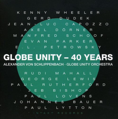 CD диск Schlippenbach / Breuker / Schlippenbach: Globe Unity-40 Years
CD диск Schlippenbach / Breuker / Schlippenbach: Globe Unity-40 Years