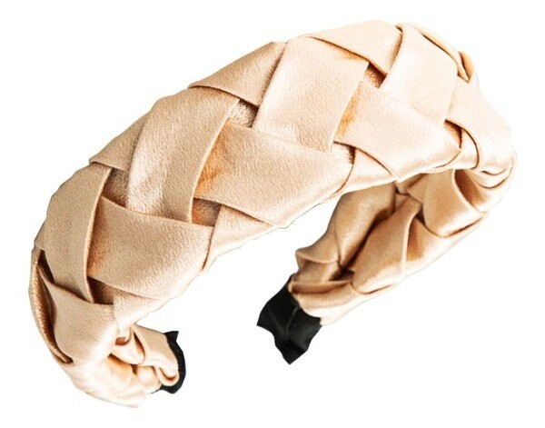 Ecarla, Плетеная декоративная лента для волос 04 кремовый
Ecarla, Плетеная декоративная лента для волос 04 кремовый