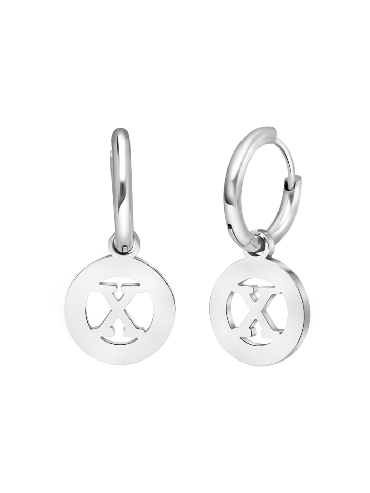 Серьги в форме буквы «X», круглые Lucardi
Серьги в форме буквы «X», круглые Lucardi