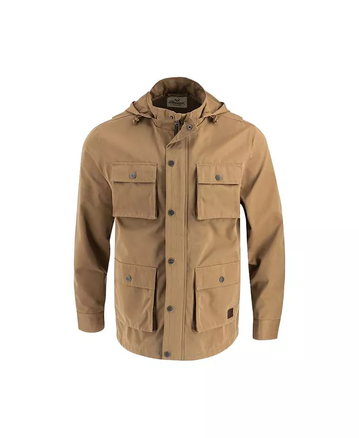 Мужская куртка Tradesman из вощеного хлопка Thorogood, коричневый/бежевый 
Мужская куртка Tradesman из вощеного хлопка Thorogood, коричневый/бежевый
