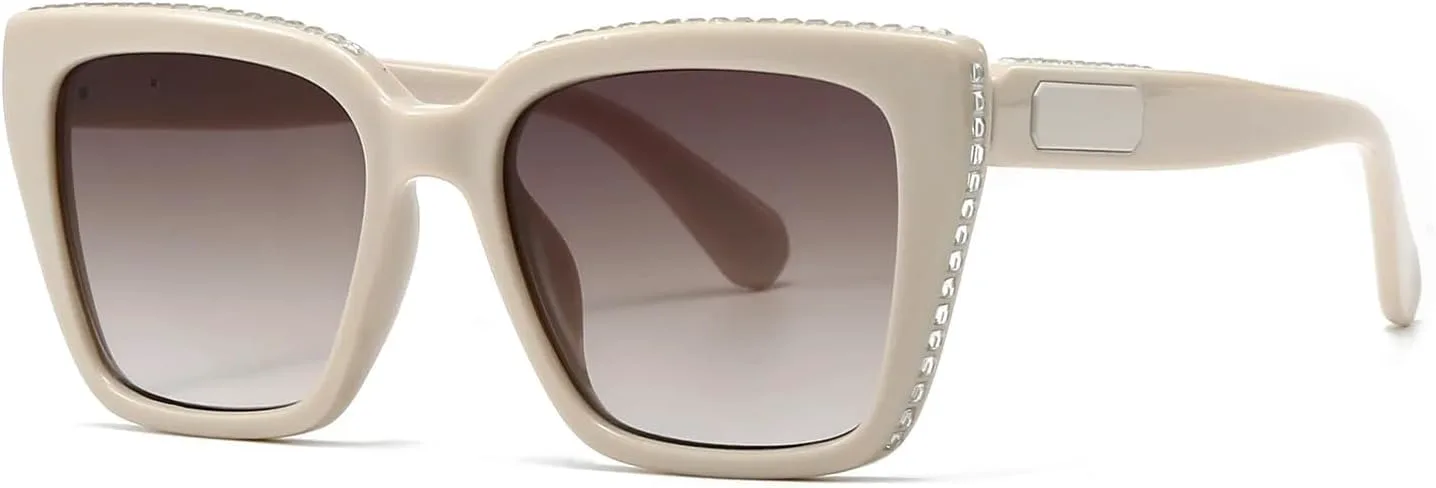 Роскошные солнцезащитные очки с бриллиантами для женщин и мужчин, винтажные, популярные, в стиле панк, с защитой от УФ-излучения UV400 TVTBBVV, Beige Tea
Роскошные солнцезащитные очки с бриллиантами для женщин и мужчин, винтажные, популярные, в стиле панк, с защитой от УФ-излучения UV400 TVTBBVV, Beige Tea