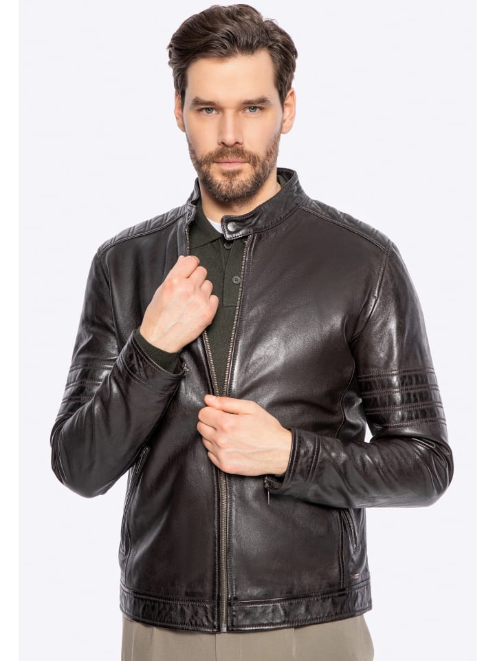 Кожаная куртка Wittchen, темно-коричневый
Кожаная куртка Wittchen, темно-коричневый