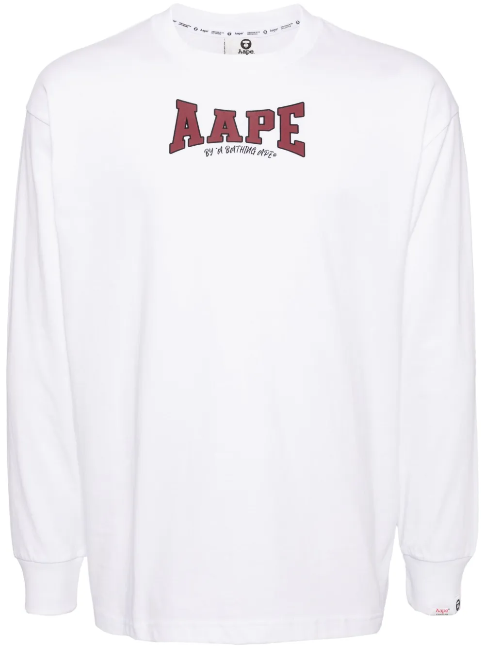 Лонгслив с логотипом AAPE BY *A BATHING APE, белый
Лонгслив с логотипом AAPE BY *A BATHING APE, белый