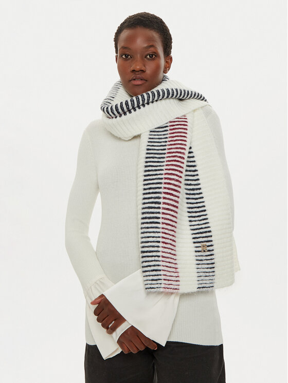 Шарф Varsity AW0AW16653 Tommy Hilfiger, экрю
Шарф Varsity AW0AW16653 Tommy Hilfiger, экрю