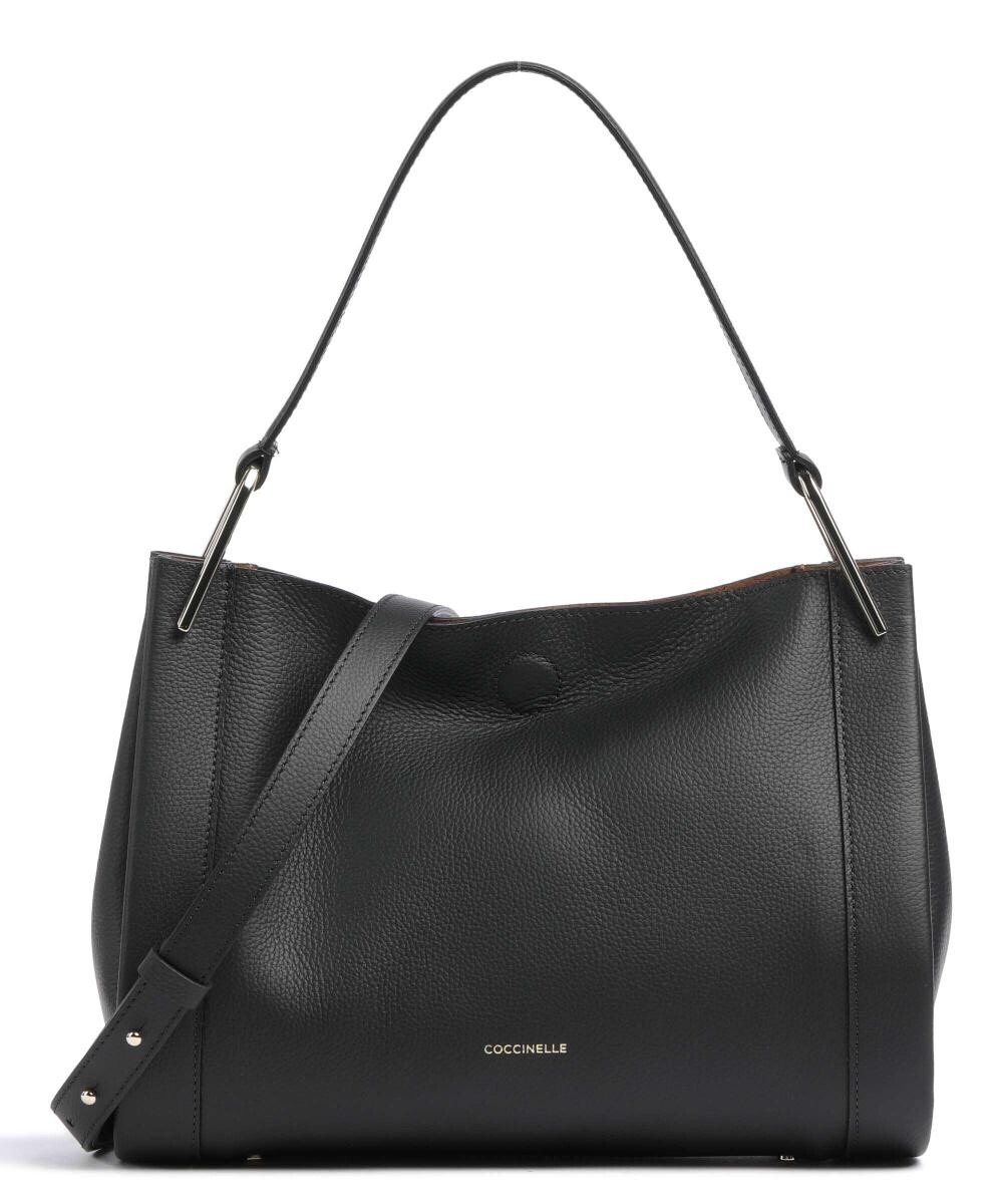 Сумка через плечо Wallace из зерненой кожи Coccinelle, черный 
Сумка через плечо Wallace из зерненой кожи Coccinelle, черный