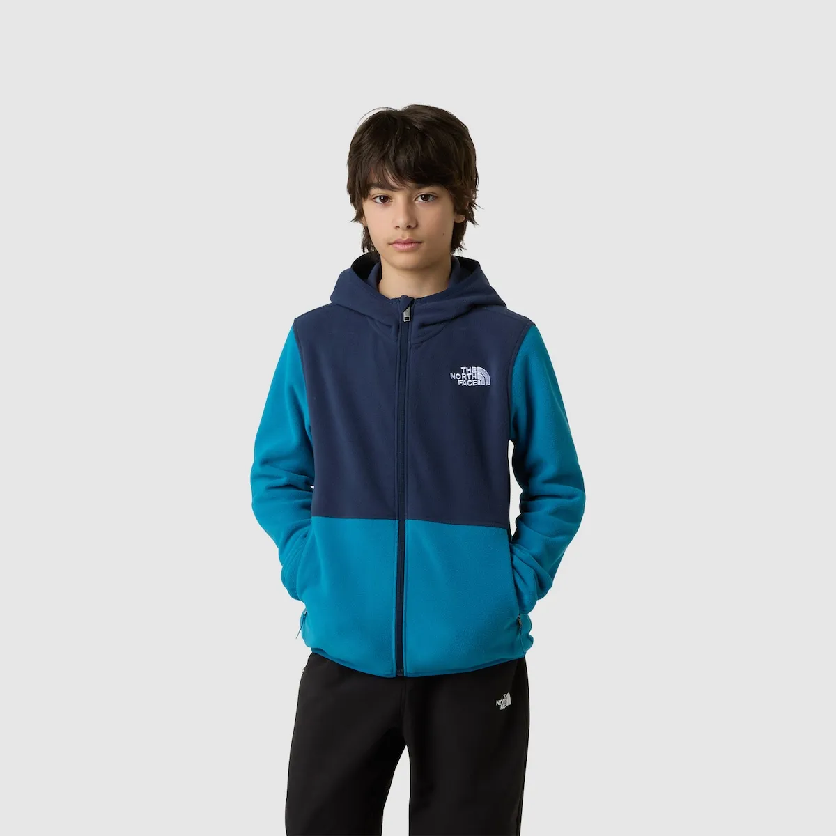 Детская флисовая кофта Glacier с застежкой-молнией The North Face, синий
Детская флисовая кофта Glacier с застежкой-молнией The North Face, синий