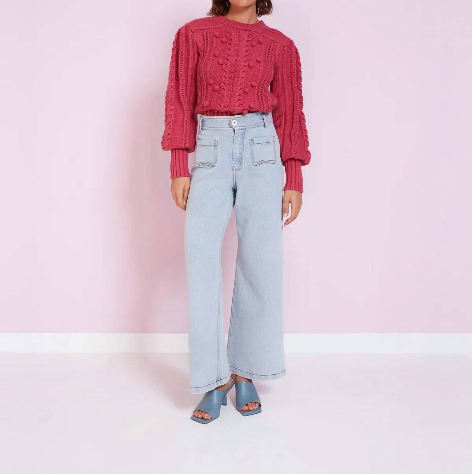 Свитер Lea цвета фуксии MAGALI PASCAL, фуксия 
Свитер Lea цвета фуксии MAGALI PASCAL, фуксия