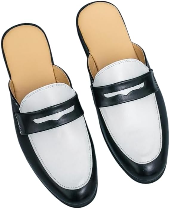 Мужские сандалии-слипоны с заостренным носком - беззадние лоферы, верх из синтетической кожи, повседневные полуботинки Hoalox, черный
Мужские сандалии-слипоны с заостренным носком - беззадние лоферы, верх из синтетической кожи, повседневные полуботинки Hoalox, черный