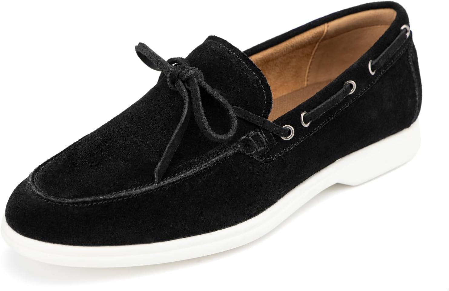 Мужские лоферы Meijiana из натуральной кожи, мокасины на бедне, замшевые туфли, легкие и дышащие, с резиновой подошвой, стильные мужские лоферы, черный
Мужские лоферы Meijiana из натуральной кожи, мокасины на бедне, замшевые туфли, легкие и дышащие, с резиновой подошвой, стильные мужские лоферы, черный