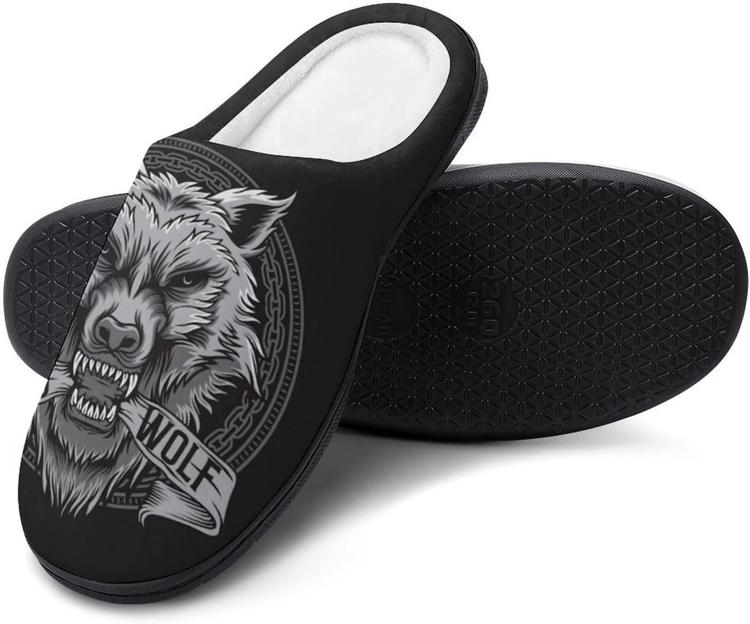 Мужские хлопковые тапочки YXHZYHY Nordic, легкие домашние тапочки с эффектом памяти, удобные комнатные тапочки для сна, на ноге, Viking Wolf C.
Мужские хлопковые тапочки YXHZYHY Nordic, легкие домашние тапочки с эффектом памяти, удобные комнатные тапочки для сна, на ноге, Viking Wolf C.