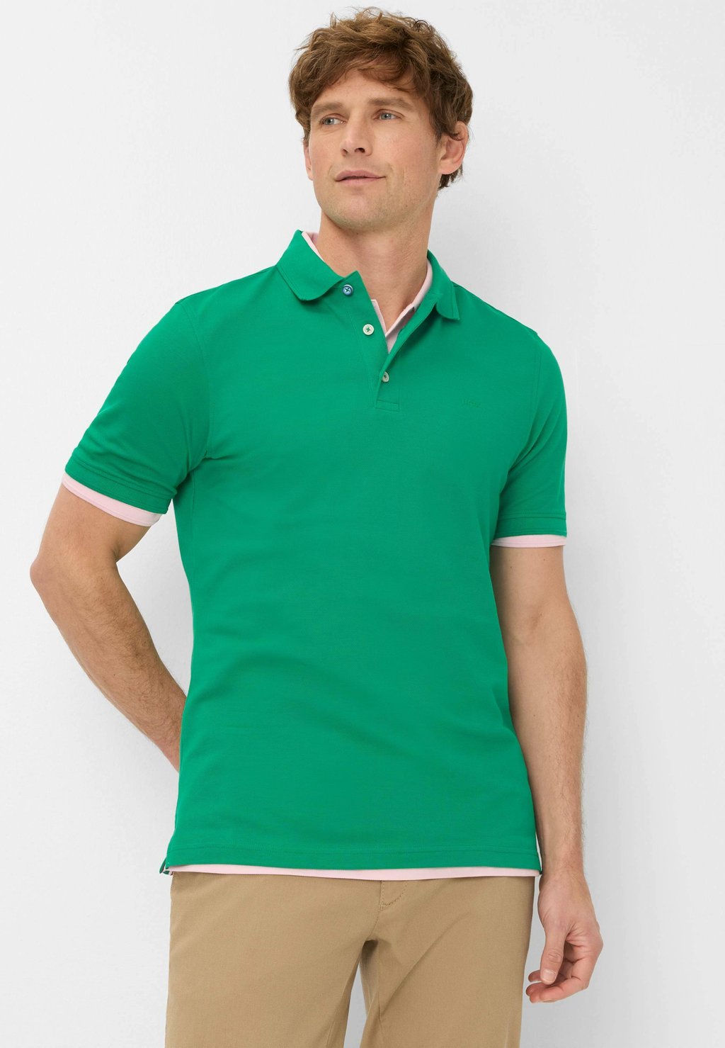 Рубашка поло BRAX, зеленый
Рубашка поло BRAX, зеленый