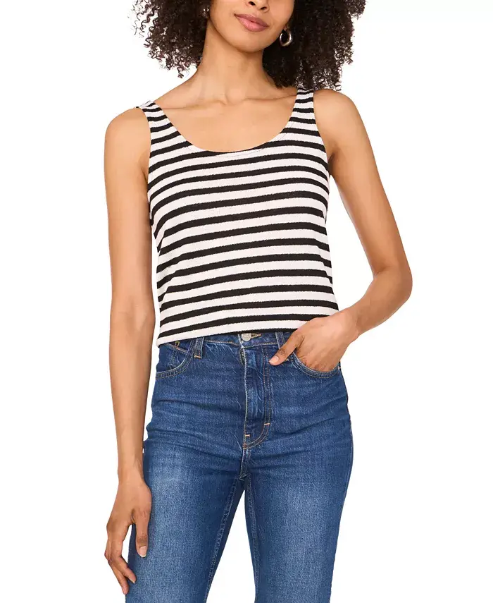 Женский полосатый топ без рукавов Vince Camuto, мультиколор
Женский полосатый топ без рукавов Vince Camuto, мультиколор