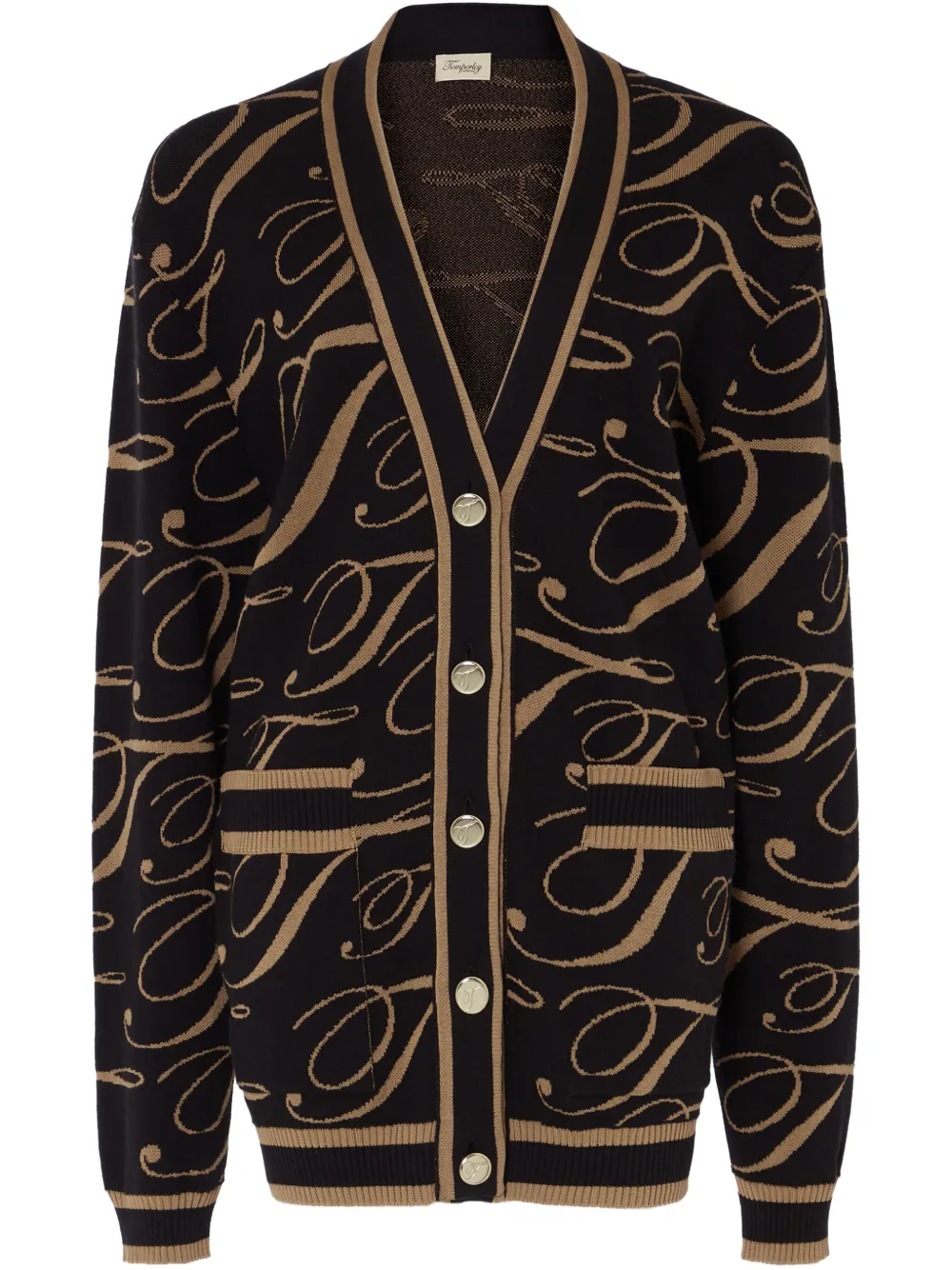 Кардиган Mania с логотипом Temperley London, черный
Кардиган Mania с логотипом Temperley London, черный